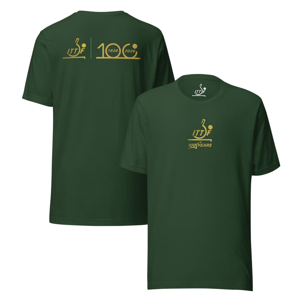 ITTF - Green Logo T-Shirt