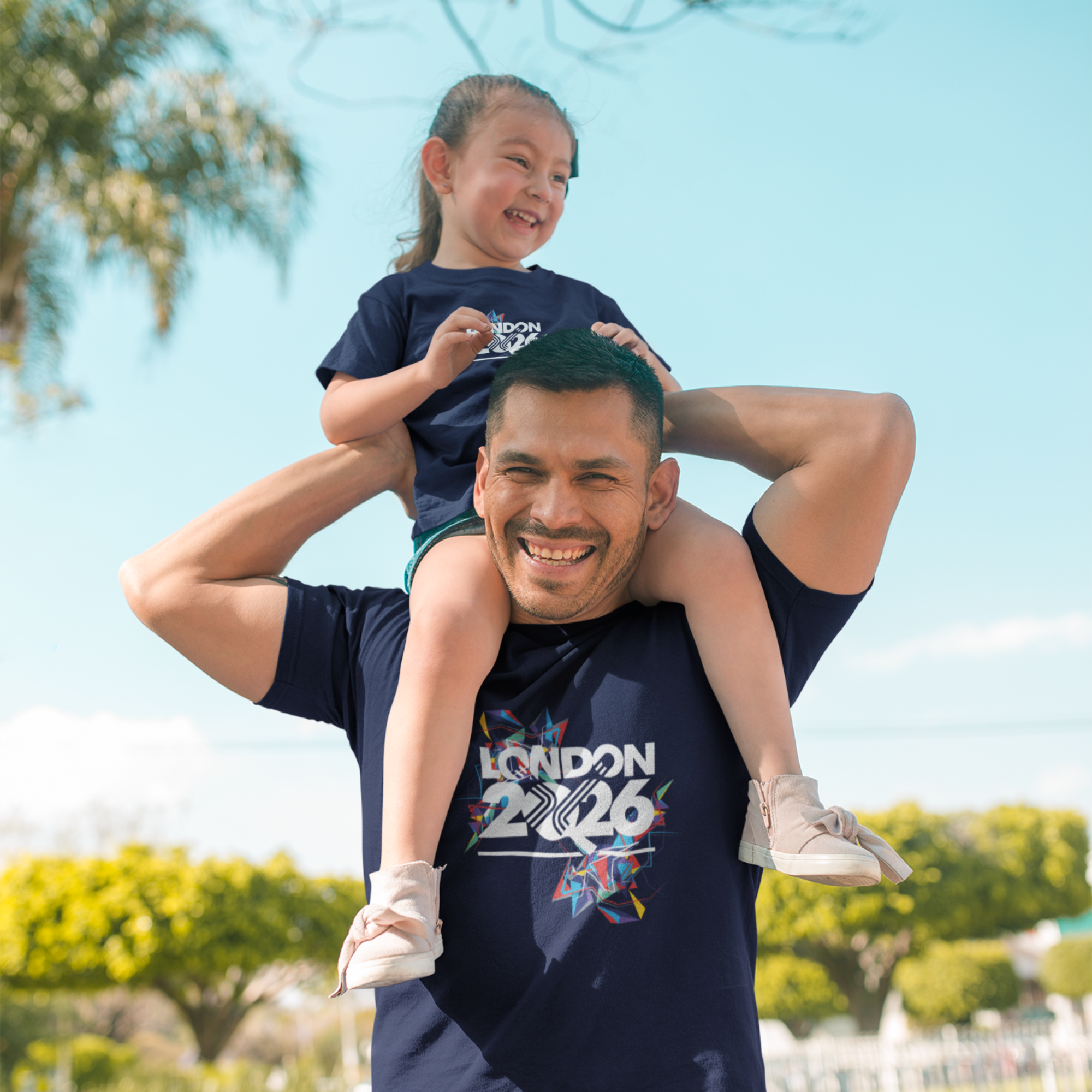 London 2026 - Navy Graphic T-Shirt