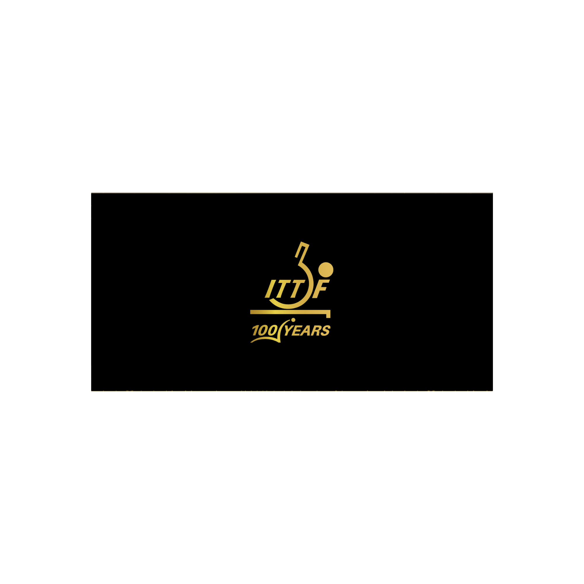ITTF 100 Years Centenary 2026 Souvenir Ticket - Official Collectible