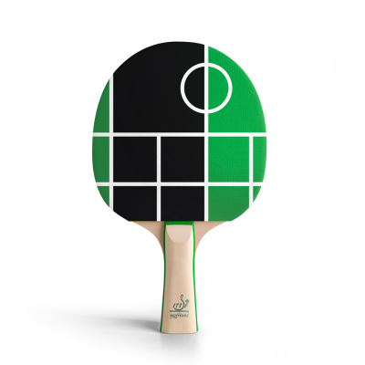 ITTF Centenary Bat Set (Art Of Ping Pong) - Limited Edition