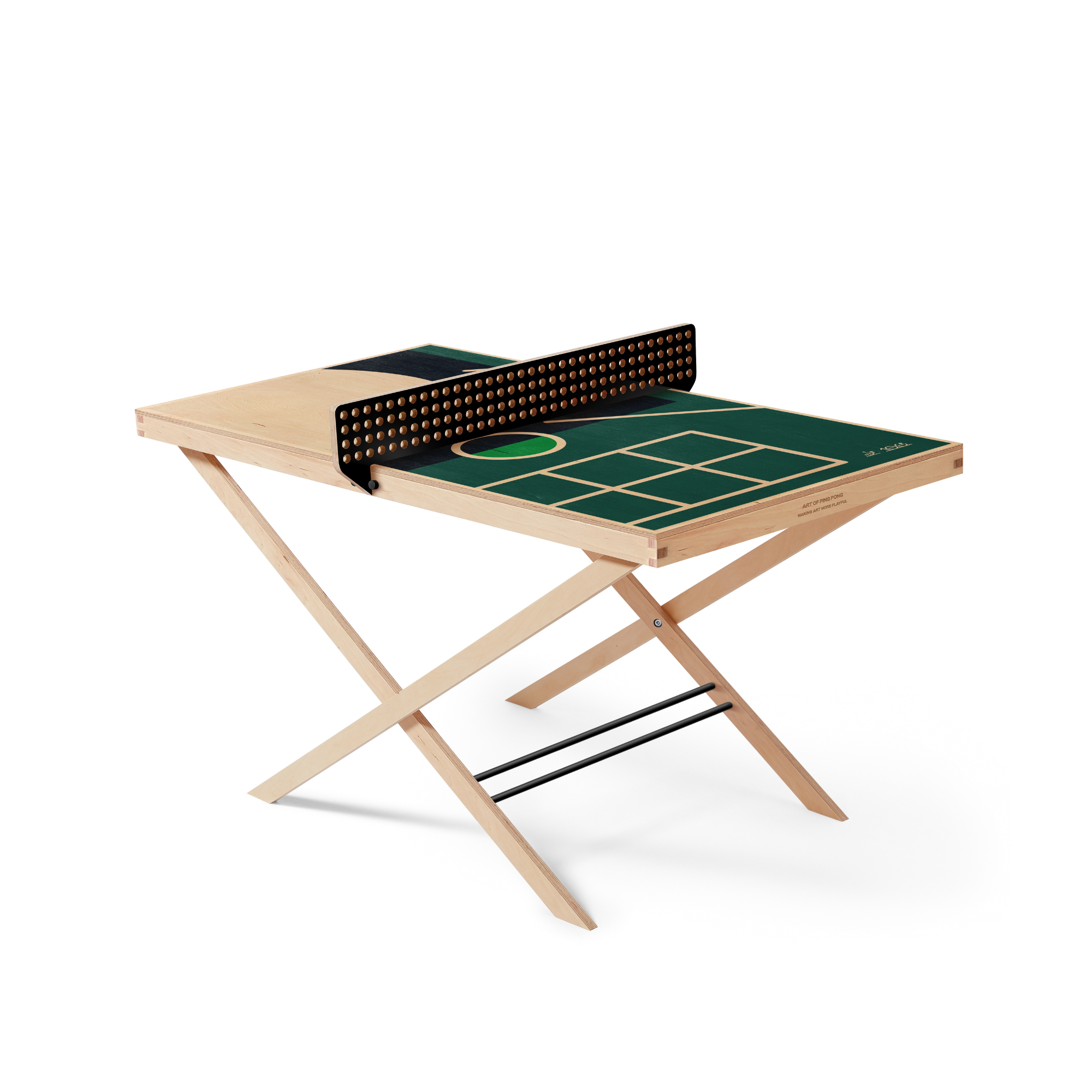 ITTF Centenary ArtTable (Art Of Ping Pong) - Limited Edition